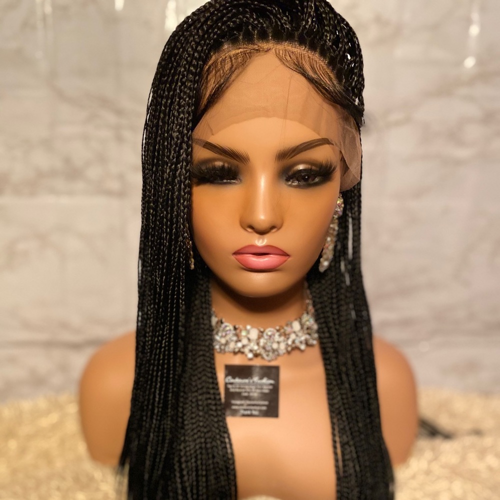 Braided Lace Front Wig Unit